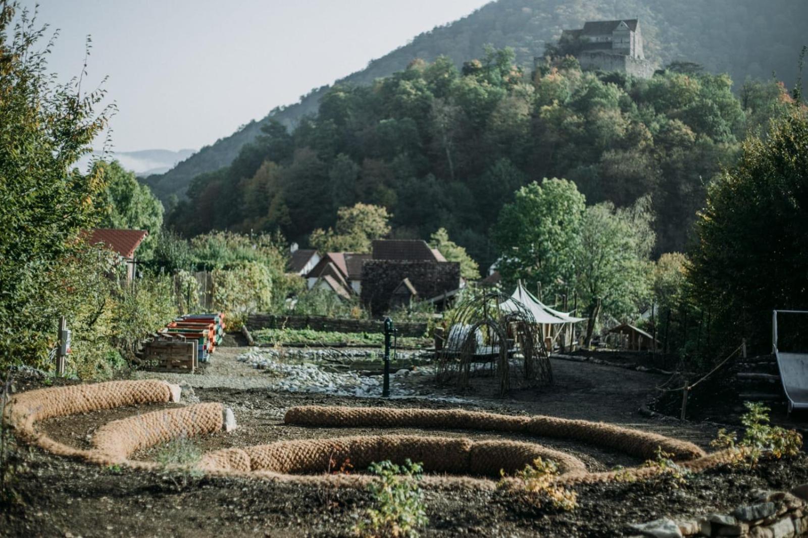 Pensiunea Agora Cisnădioara Extérieur photo